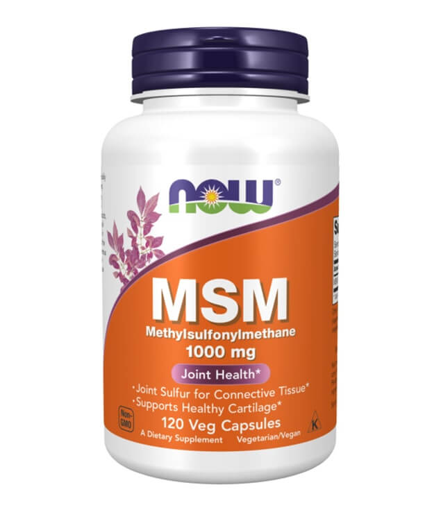 NOW FOODS | MSM 1000 MG JOINT HEALTH VEG CAPSULES